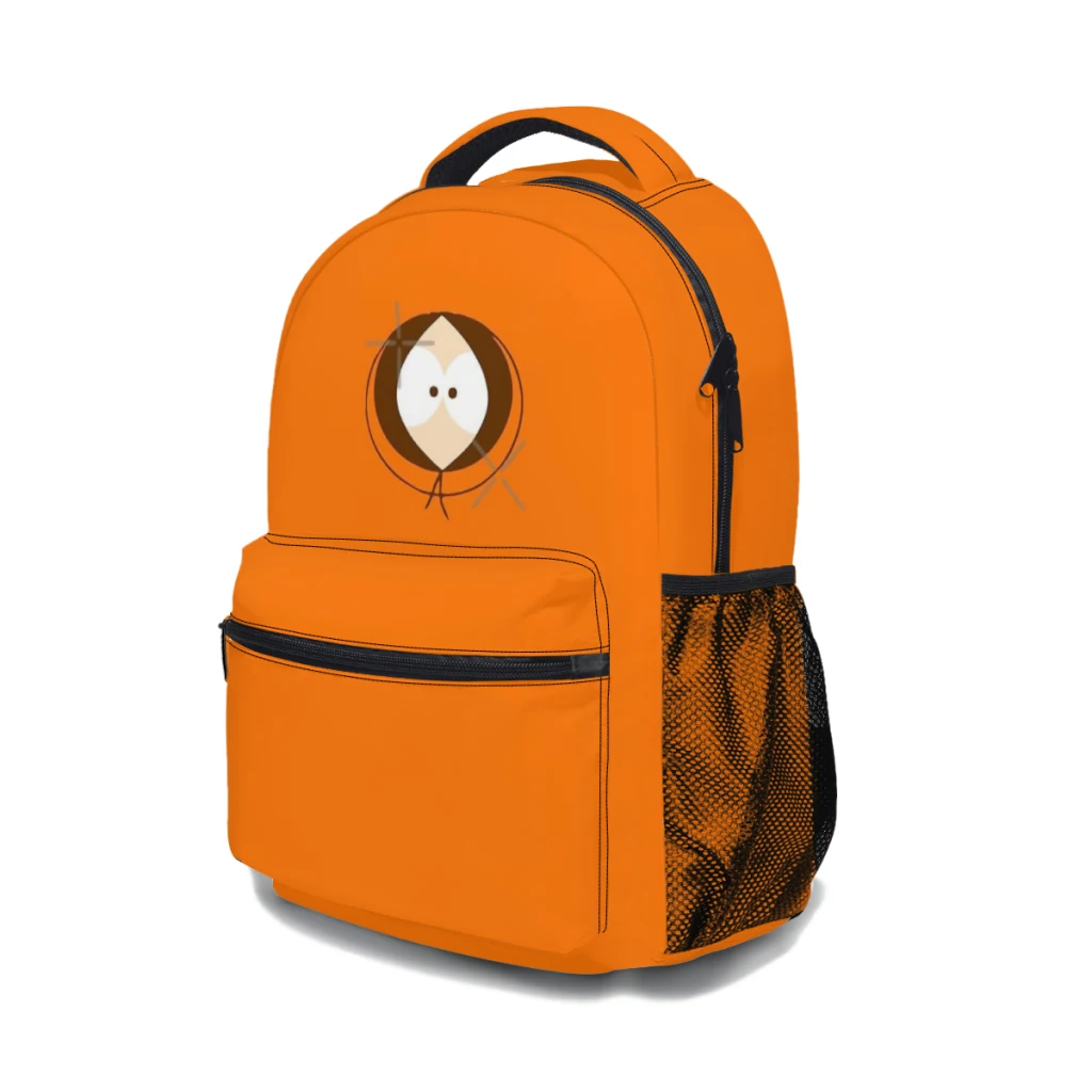 Kenneth Kenny McCormick For Girls Large Capacity Student Backpack Cartoon School Backpack  17inch 3