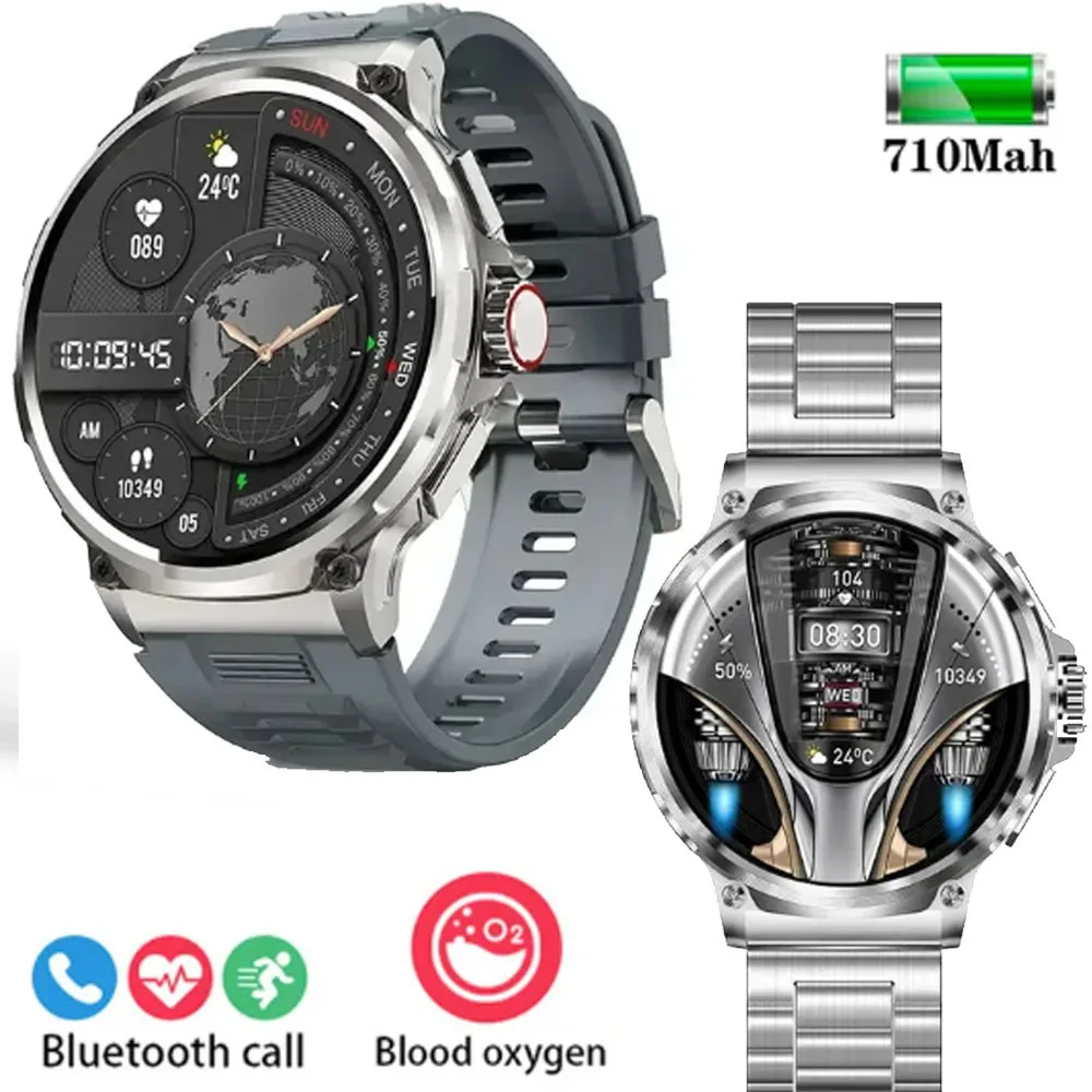 

Smart Watch For Realme GT5 Pro Samsung Galaxy S21 FE 5G Armor X10 1.85 inch HD Screen Smartwatch 2024 Men Watches Bluetooth Call