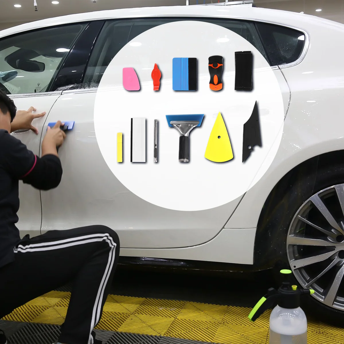 

Window Car Color Change Film Tool Automotive Tools Scraper Plastic Vinyl for