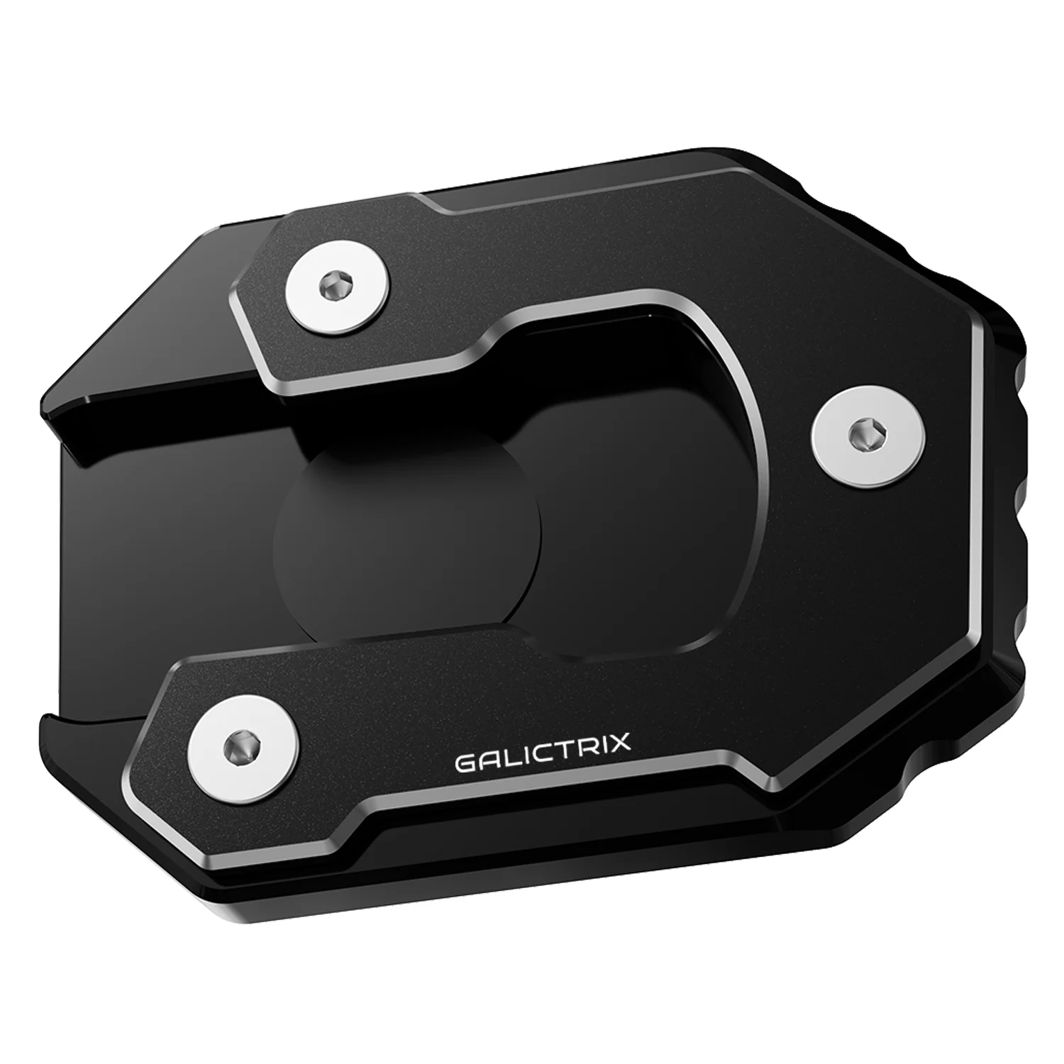 Motorcycle Kickstand Foot Side Stand Extension Pad Enlarger Plate CNC