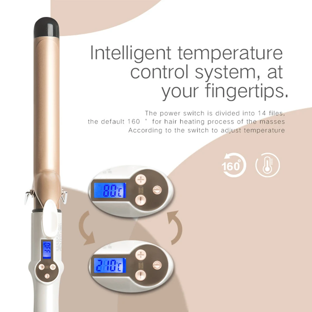 Professional Hair Tools Ceramic Barrel Hair Curlers Curling Iron For Iron Curling Wands Waver Styling Appliances