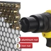 HIFESON Electric Rivet Gun Rechargeable Automatic Rivet Nut Gun Riveting Tool Nut Head M3-M10 Without Battery 3