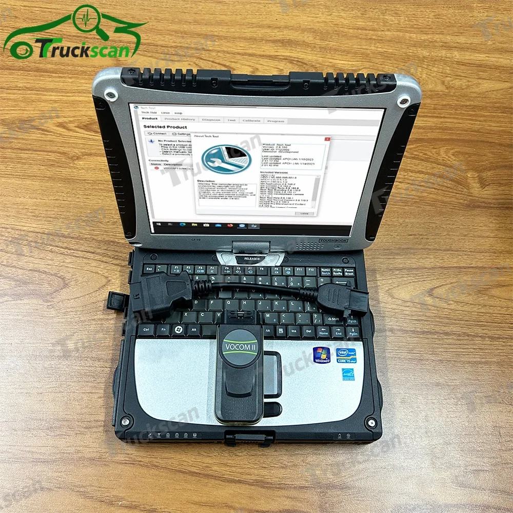 

V2.8 88894200 for Volvo MINI VOCOM II Heavy Duty Truck Diagnostic Tool mini VOCOM 2 for volvo truck diagnostic tool+CF19 laptop