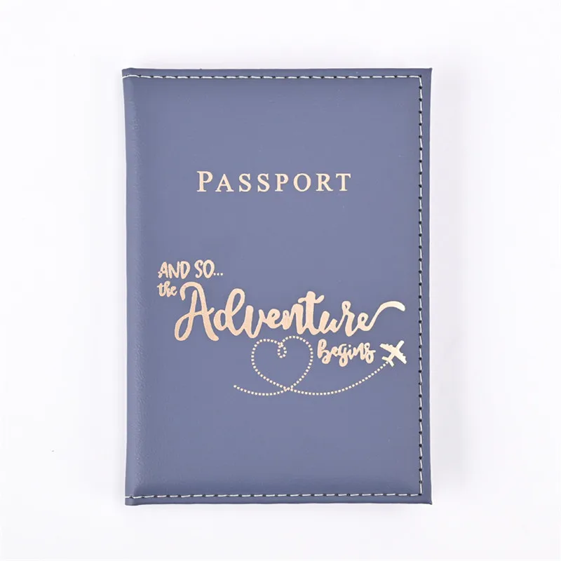 Fashion Lover Letter Passport Cover Per Le Donne Custodia Per Passaporto Da Viaggio In Pelle Rosa Cute Passport Wallet Purse Girl Passport Holder