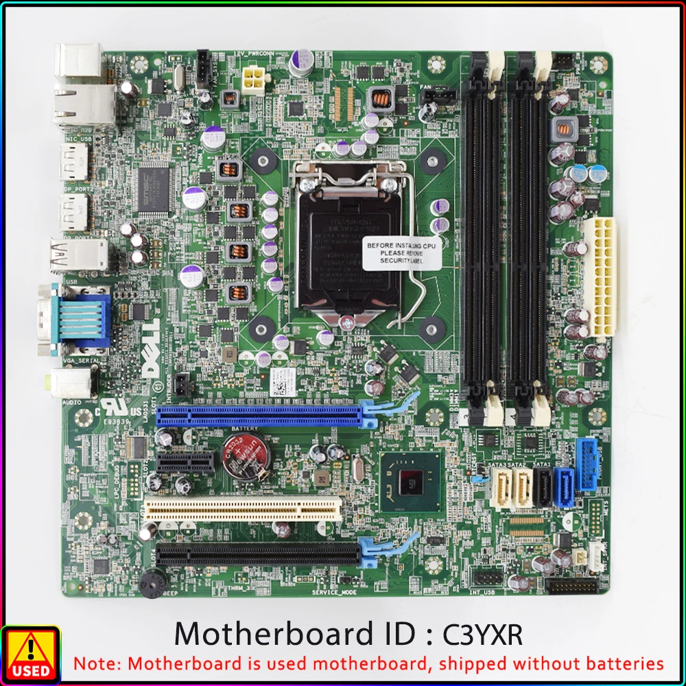 

FOR DELL Precision T1600 M7HTH 6NWYK T1650 C3YXR X9M3X Motherboard