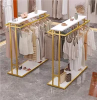 Clothing store display rack