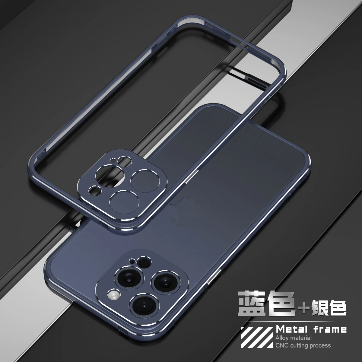 Premium Ultra-Thin Aluminum Alloy Metal Bumper Case