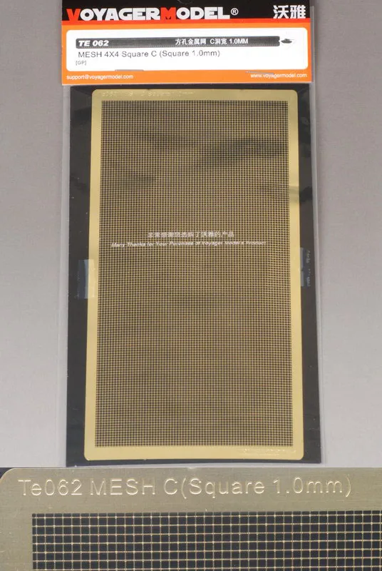 

Модель Voyager TE062 MESH 4X4 Square C(Square 1,0 мм) (GP)