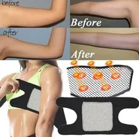 Magnetic Therapy Self-Heating Arm Elbow Brace Support Belt Tourmaline Pain Relief Slimming Weight Loss Strap Bandage Face Lift 1