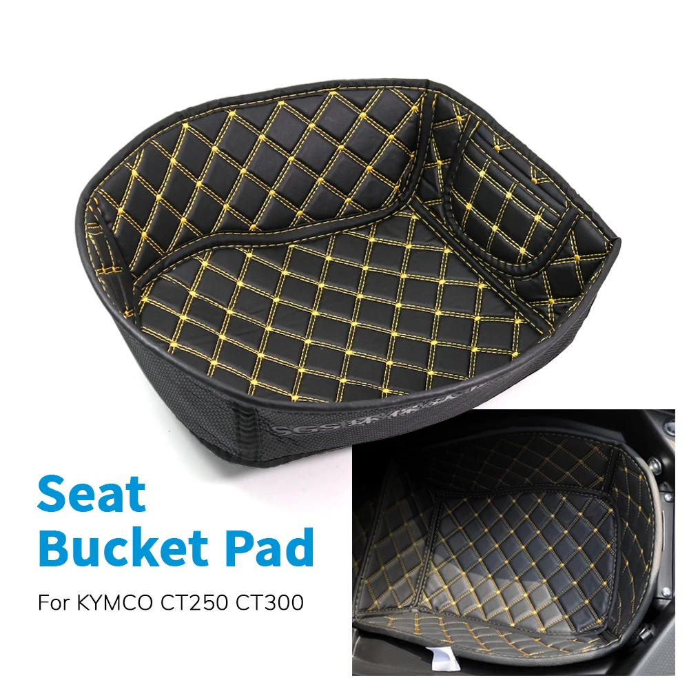 For KYMCO CT250 CT300 CT 250 300 Motorcycle Storage Box Liner Luggage Tank Cover Seat Bucket Pad