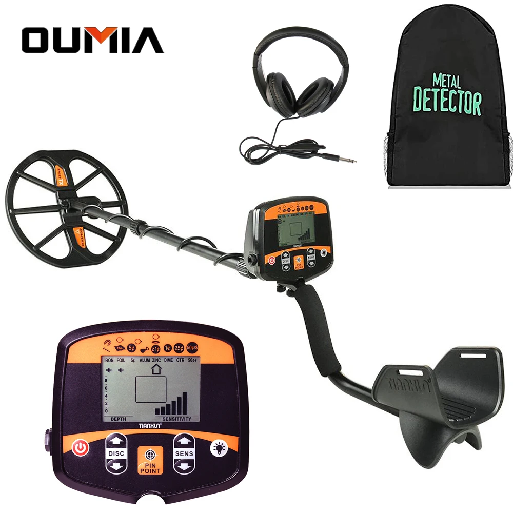 Depth 5m Metal Detector Underground Professional Search Finder Gold Detector Treasure Hunter Detecting Pinpointer Waterproof