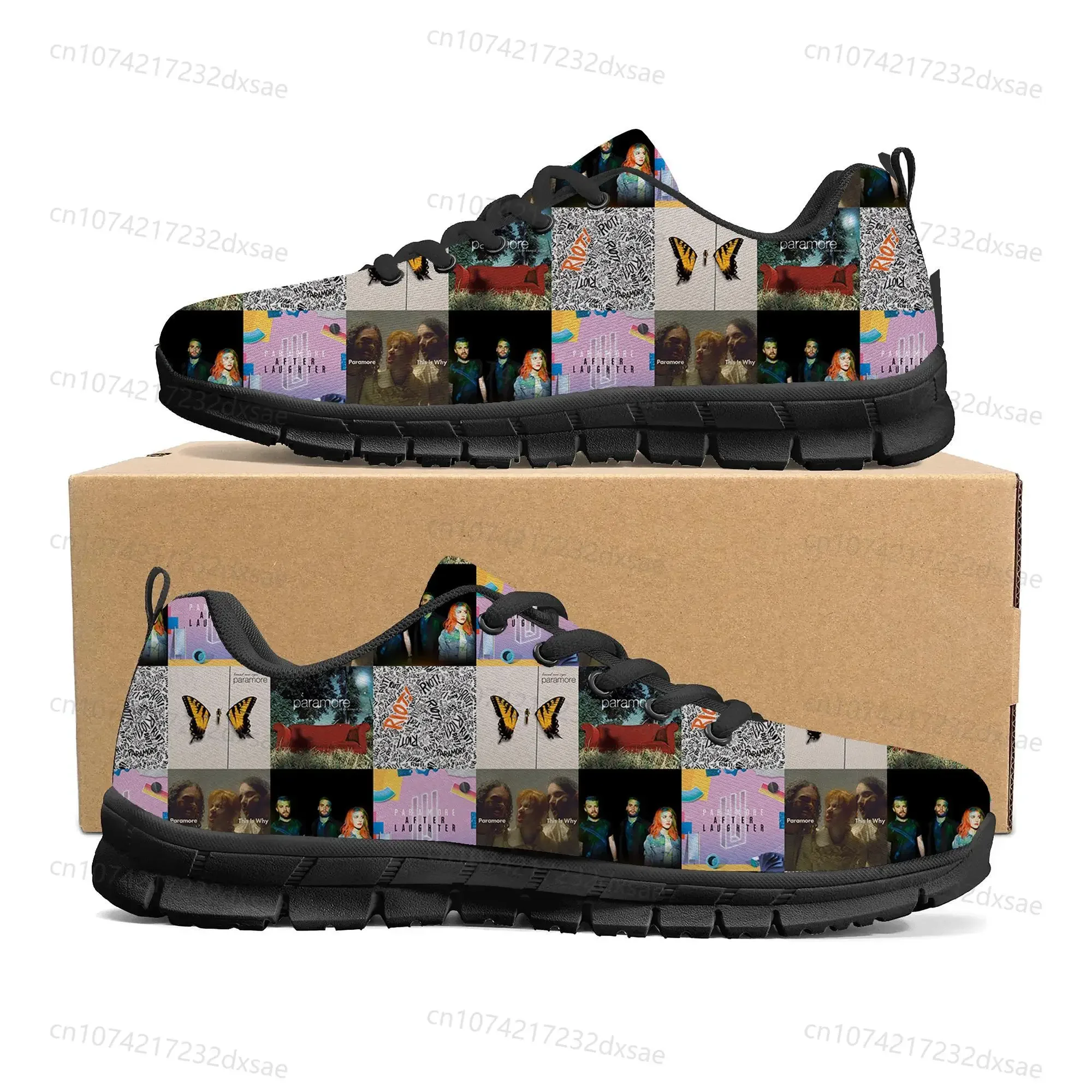 Paramore Rock Band Pop Sports Shoes Mens Womens Teenager Kids Children Sneakers Casual Custom High Quality Couple Shoes