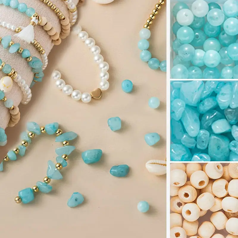 Natural Stone Bead Jewelry Making Kit