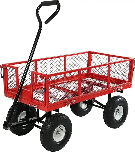 8-in-1 Yard Cart / Wheelbarrow / Dolly cart Garden Carts Garden Supplies -  AliExpress