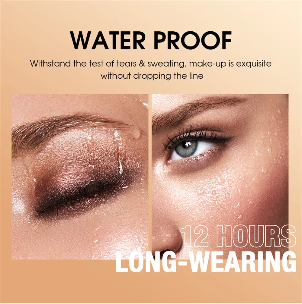 Perlmutt Lidschatten Stift Wasserfest Langanhaltend Schimmer Stick_voghion.com