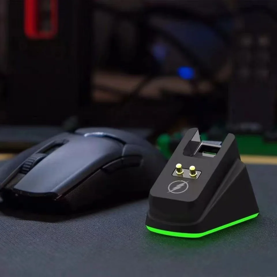 DeathAdder Viper Ultimate, Viper V2, GPW,G502 Wireless,G703, G903 HERO 마우스와 호환되는 충전 도크 모듈 부품