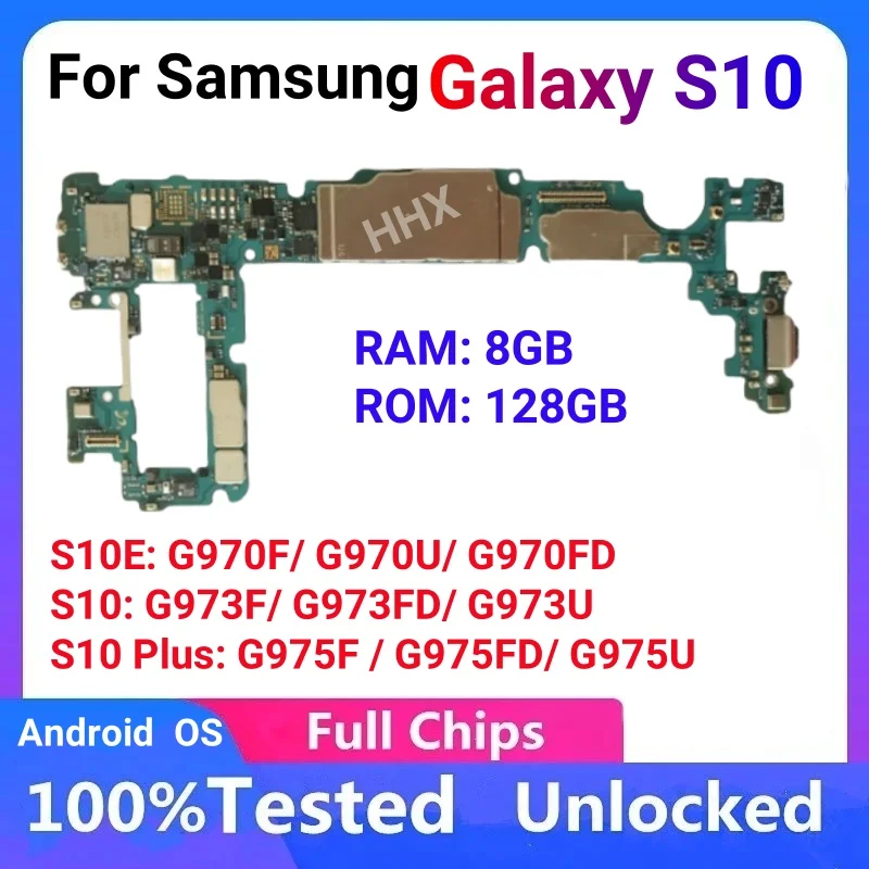 Motherboard For Samsung S10 Plus G975F FD U S10 G973F FD U