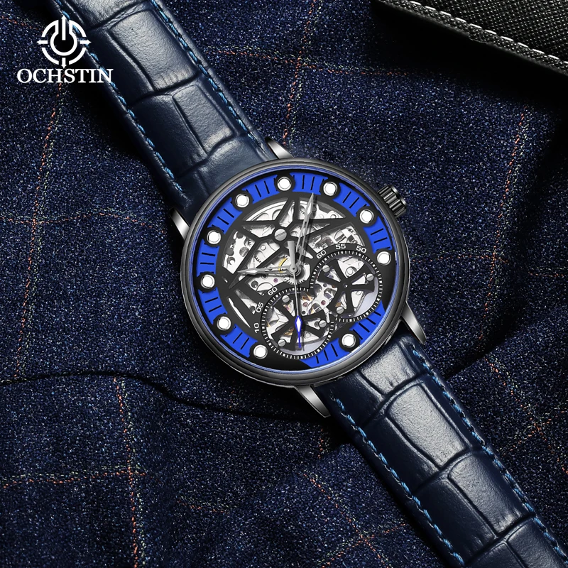 Relogio Masculino 2023 NEW Mechanical Business Watch for Men Brand Luxury Automatic Wrist Watch Waterproof Clock Reloj Hombre