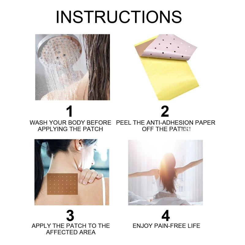 Muscle and bone patch Cervical spine lumbar soreness Shoulder neck joint pain relief Strain cold compress Health care stickers