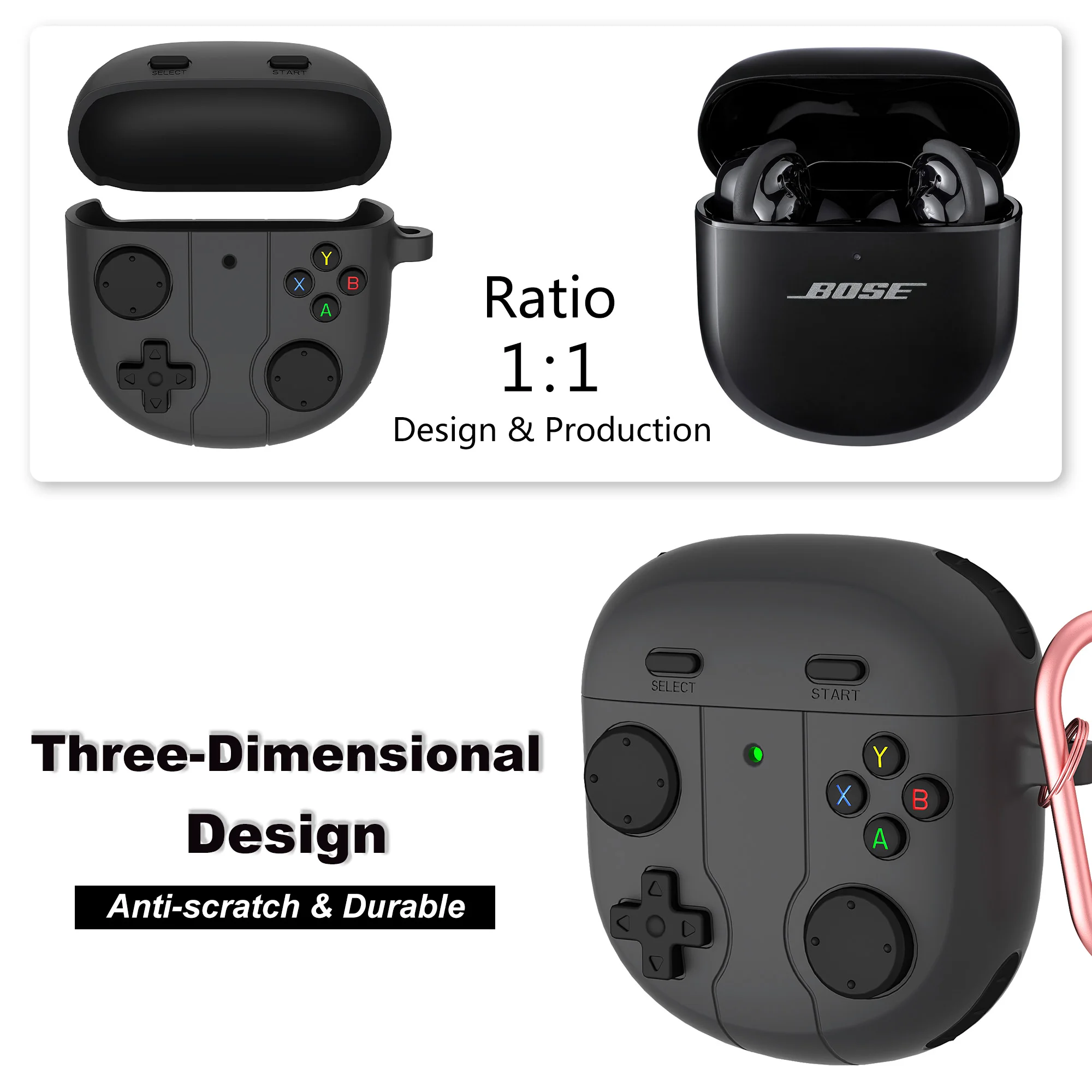 Protective Case for BOSE QuietComfort Ultra / Ultra Earbuds 2nd