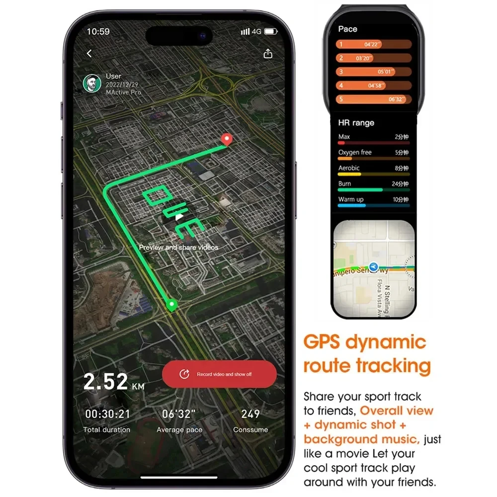 Microwear W69 + Amoled 49mm Ʈ ġ 2Gb ROM ø 9 ħ NFC  , BT ȭ  ÷̾ iwo Ʈġ