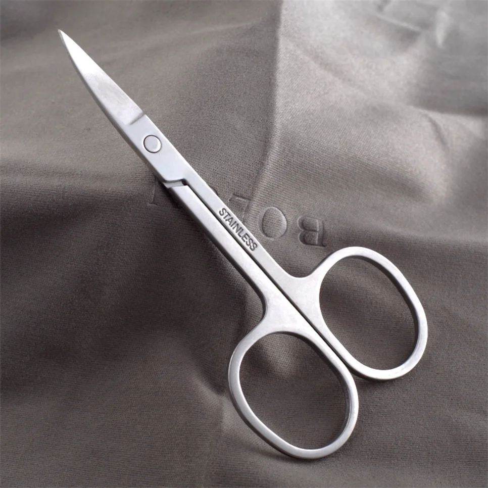 1Ps Nail Scissors Sticker Decal Supplies Personal Care Small Beauty Scissors Pointed Eyebrow Nose Hair Eyelash