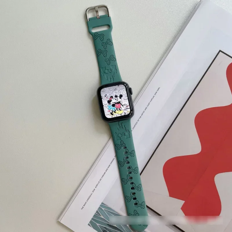 ディズニーミッキーマウスストラップ Apple Watch バンド 44