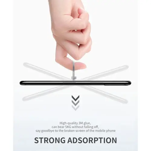 360° Degree Rotation Finger Ring Transparent Cell Phone Ring Holder StandClear Finger Grip Kickstand Compatible iPhones Case - Image 5