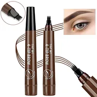 5 ألوان Microblading قلم الحواجب مقاوم للماء قلم الحواجب السائل طويل الأمد قلم الحواجب 4 مرهم قلم الحواجب مستحضرات التجميل 1