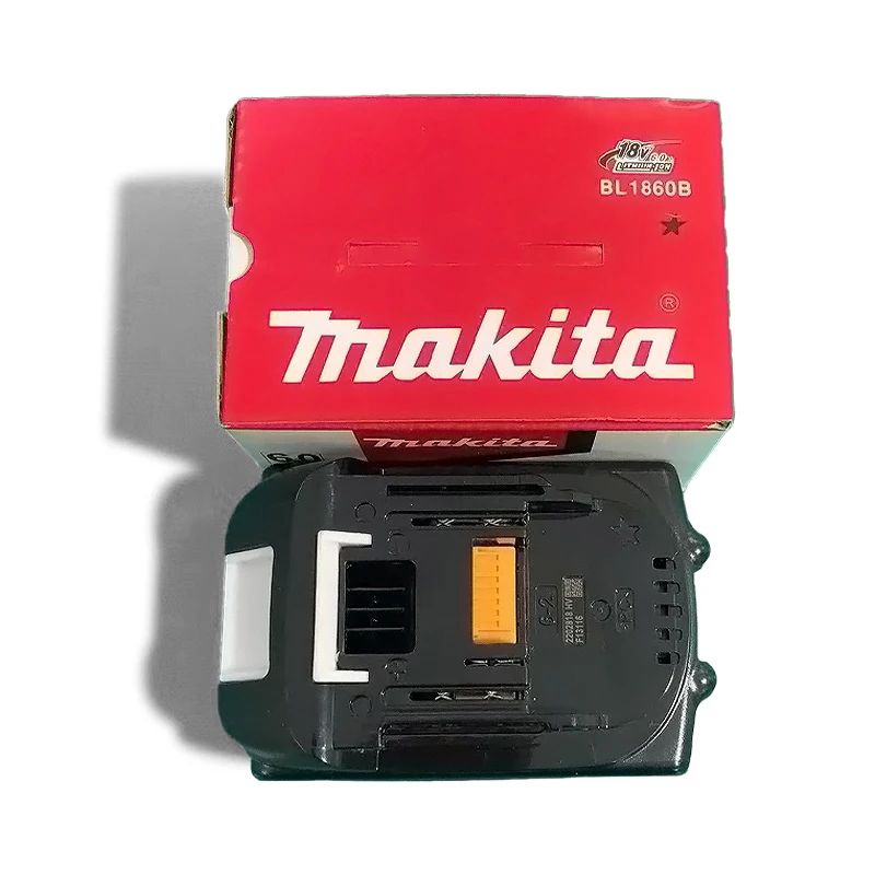Original Makita18V 6000mAh 6.0AHrechargeable power tool battery,replace lithium-ion LXT BL1860B BL1860 BL1850makita packaging18V 2