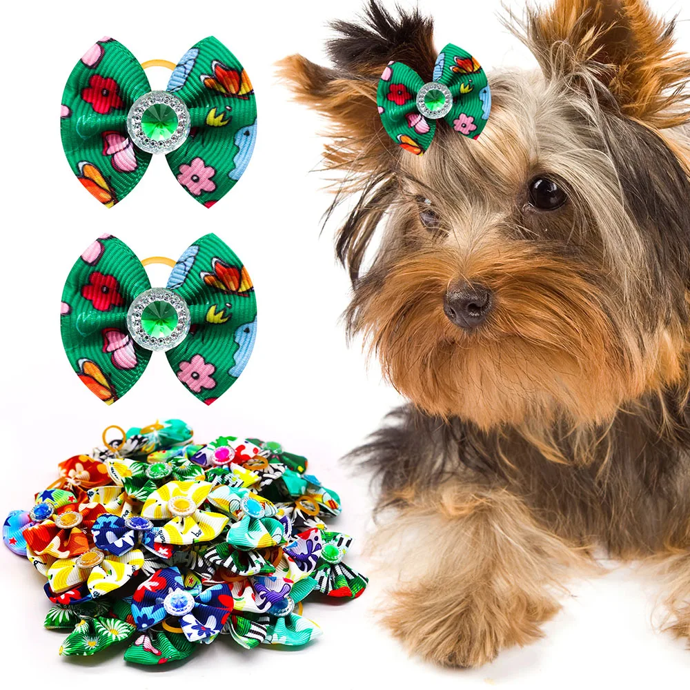 Diamond Dog Hair Bows 6