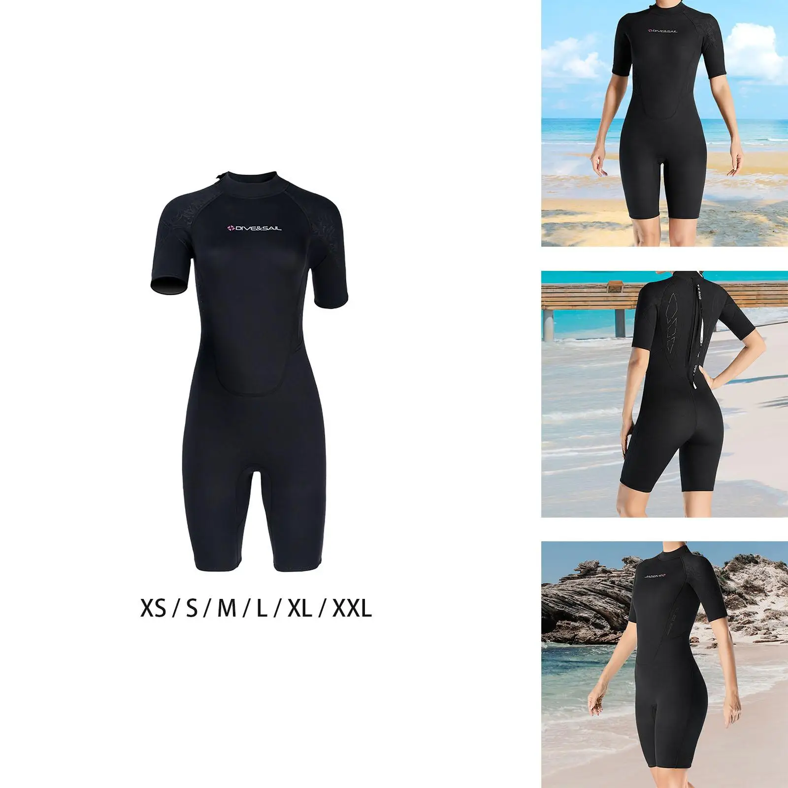 Free Diving Suit Women Full Body Swimsuit for Swimming Underwater Canoeing Free Diving Suit Women Full Body Swimsuit for Swimming Underwater Canoeing