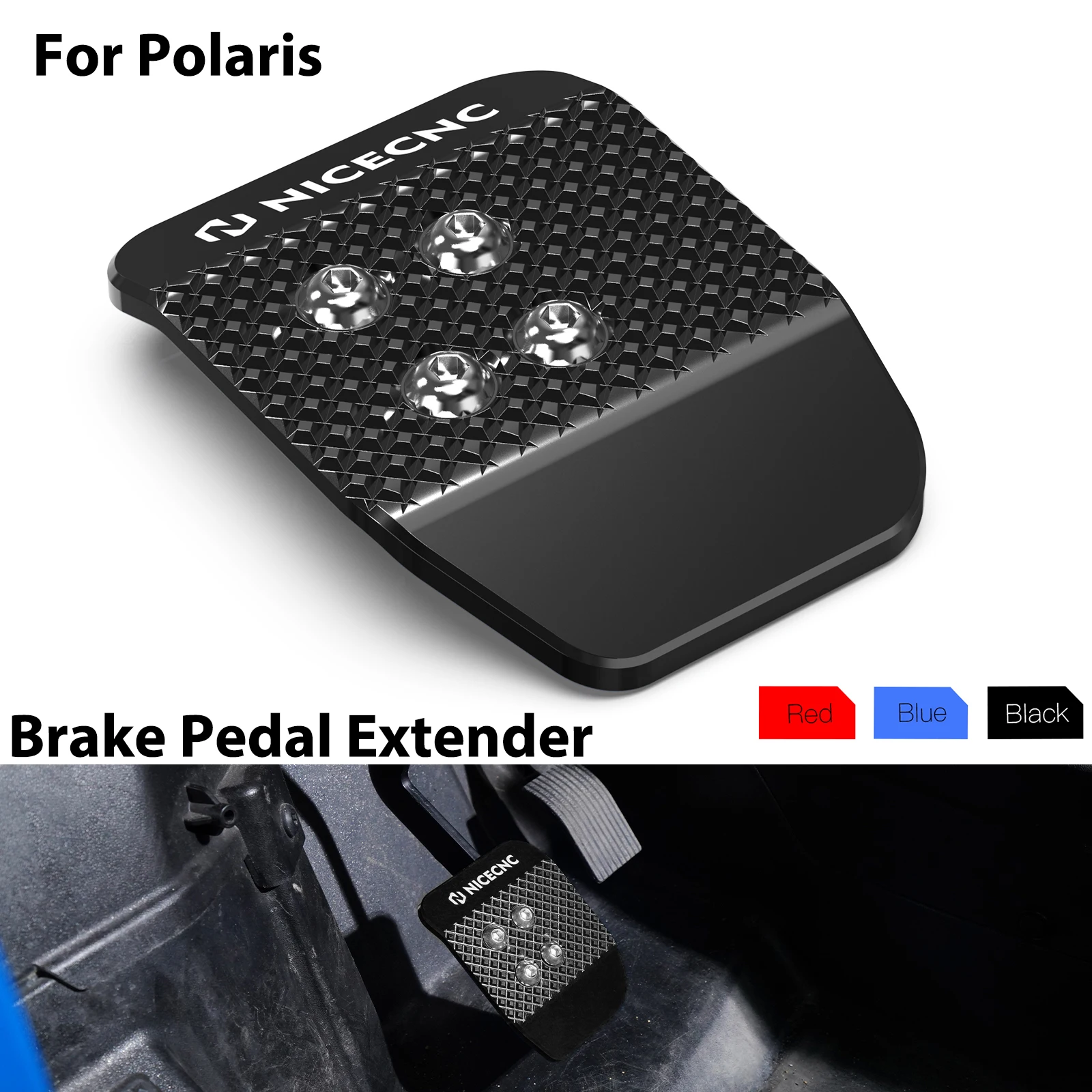 ForPolarisBrakePedalExtenderForPOLARISRZRTurboS4XP1000