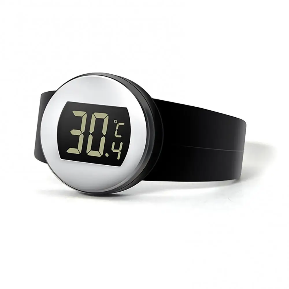 Digtal Bottle Red Wine Thermometer Bar Beverage Temperature Meter Watch LCD Champagne Checker Bracelet Thermometer Kitchen Tools 6