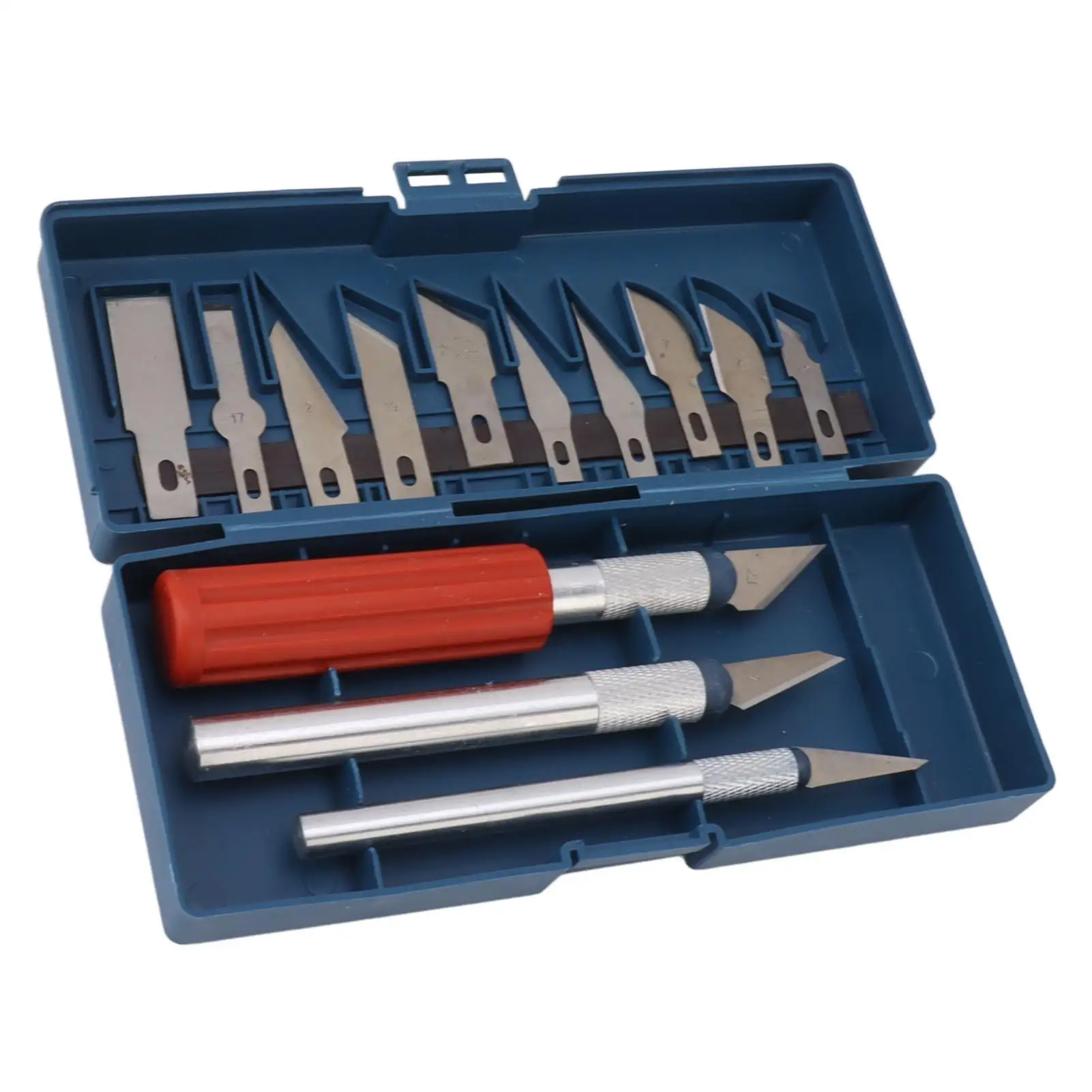 Wood Carving Tool Set Comfortable Handle Removable Steel Head Hand Carving Chisel Set Simple Clean for indoor Outdoor