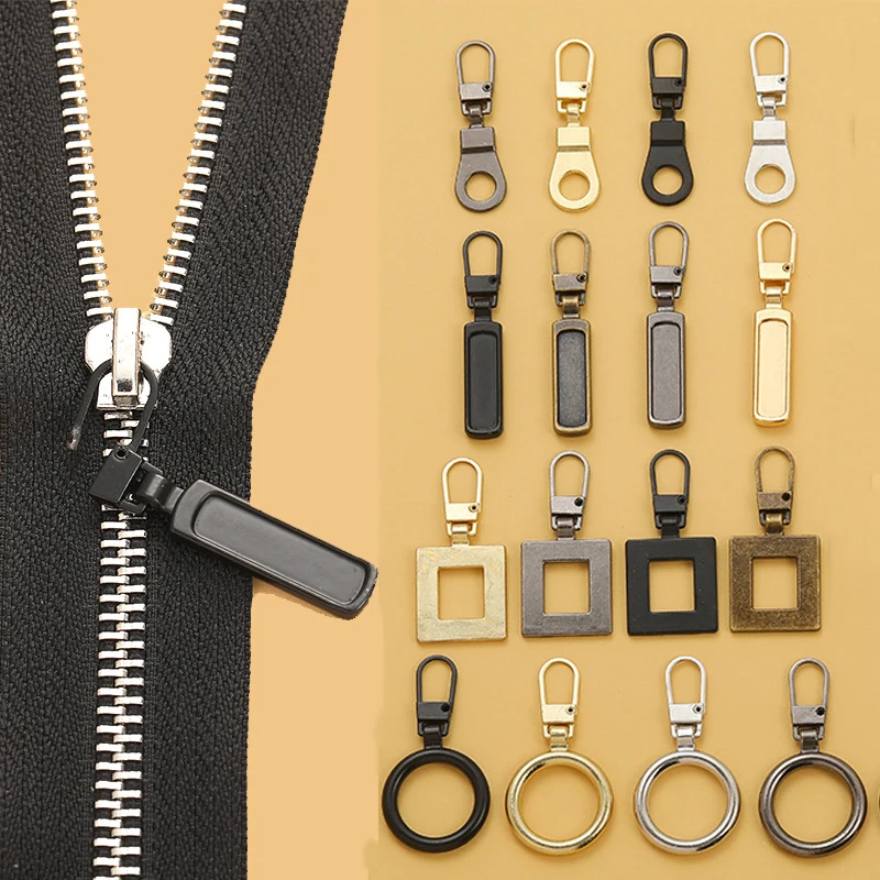 210pcsDetachableMetalZipperPullersforZipperSlidersHeadZippers