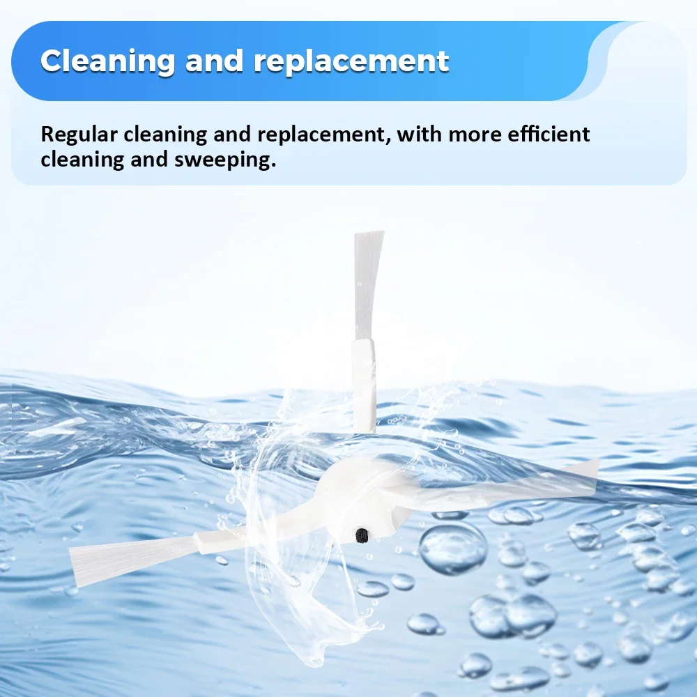 Description Picture 2 of itemFor Household Cleaning Side Brush Spare Parts Fit For Iconic Brand X20+ X10+ X20 Plus X10 Plus Robot Vacuum Replacement Accessories