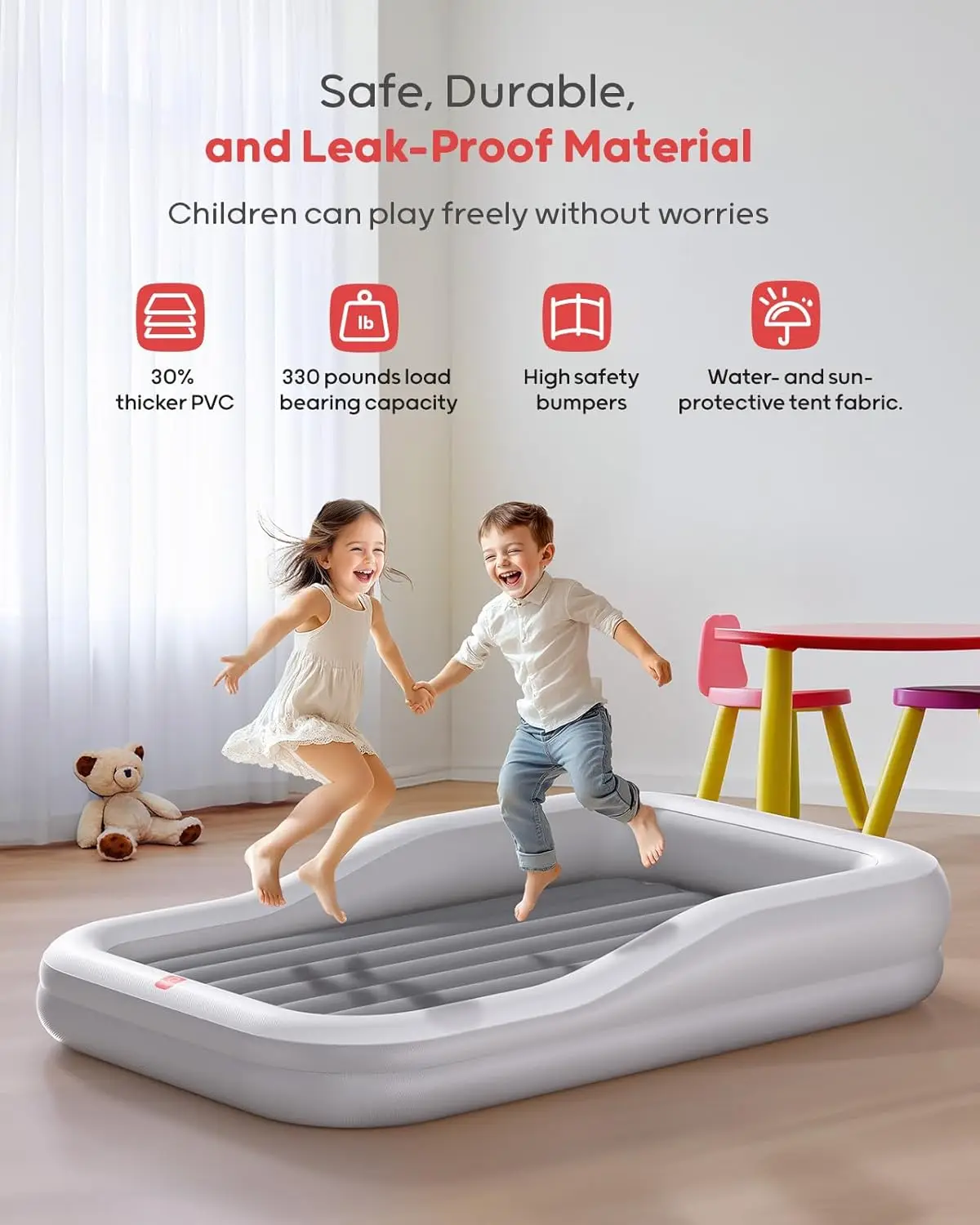 Toddler Inflatable Travel Bed 3