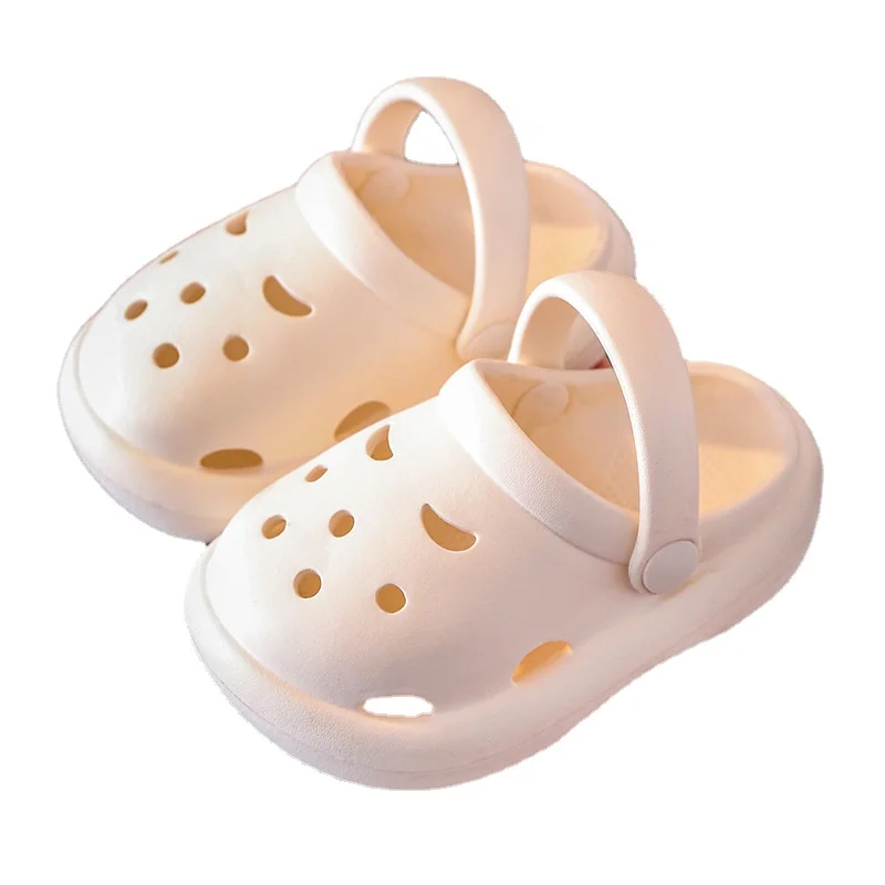 2023 Boys Girls Summer Kids Clogs Children's Hole Shoes Infant Indoor Slippers Non-Slip Beach Sandals Toddler Baby Home Shoes 4
