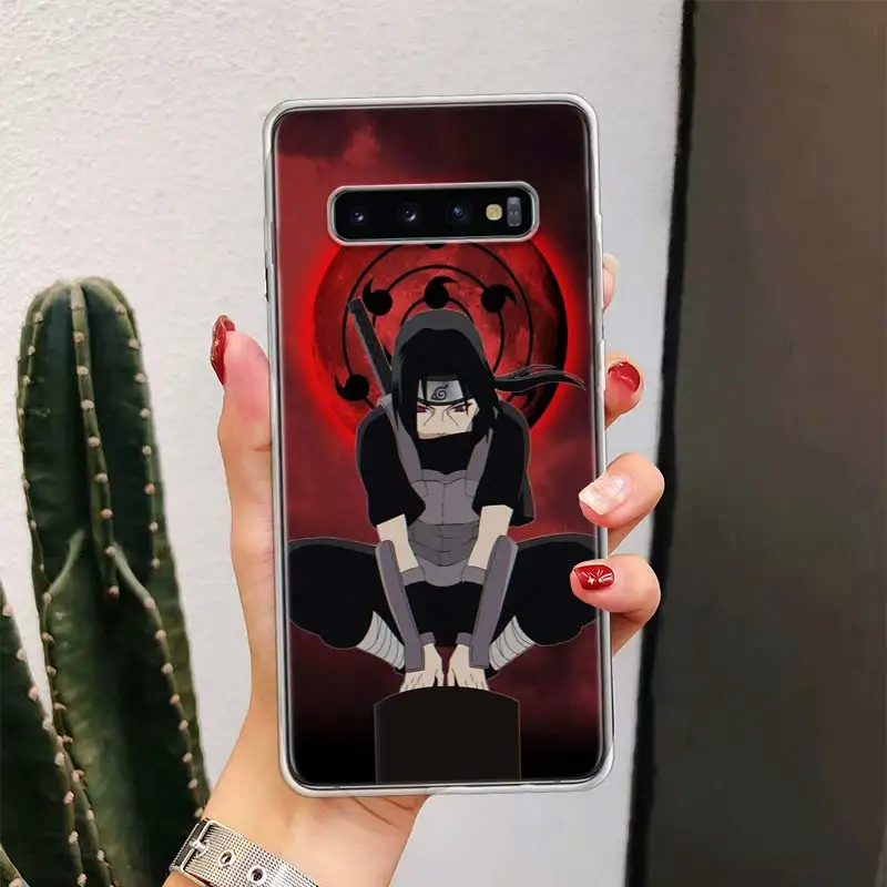 Naruto Uchiha Itachi For Samsung Galaxy S10 Plus S20 FE S21 S22 Ultra Phone Case S10E S8 S9 + S7 Edge J4 Housing Shell Coque samsung galaxy s22 ultra case