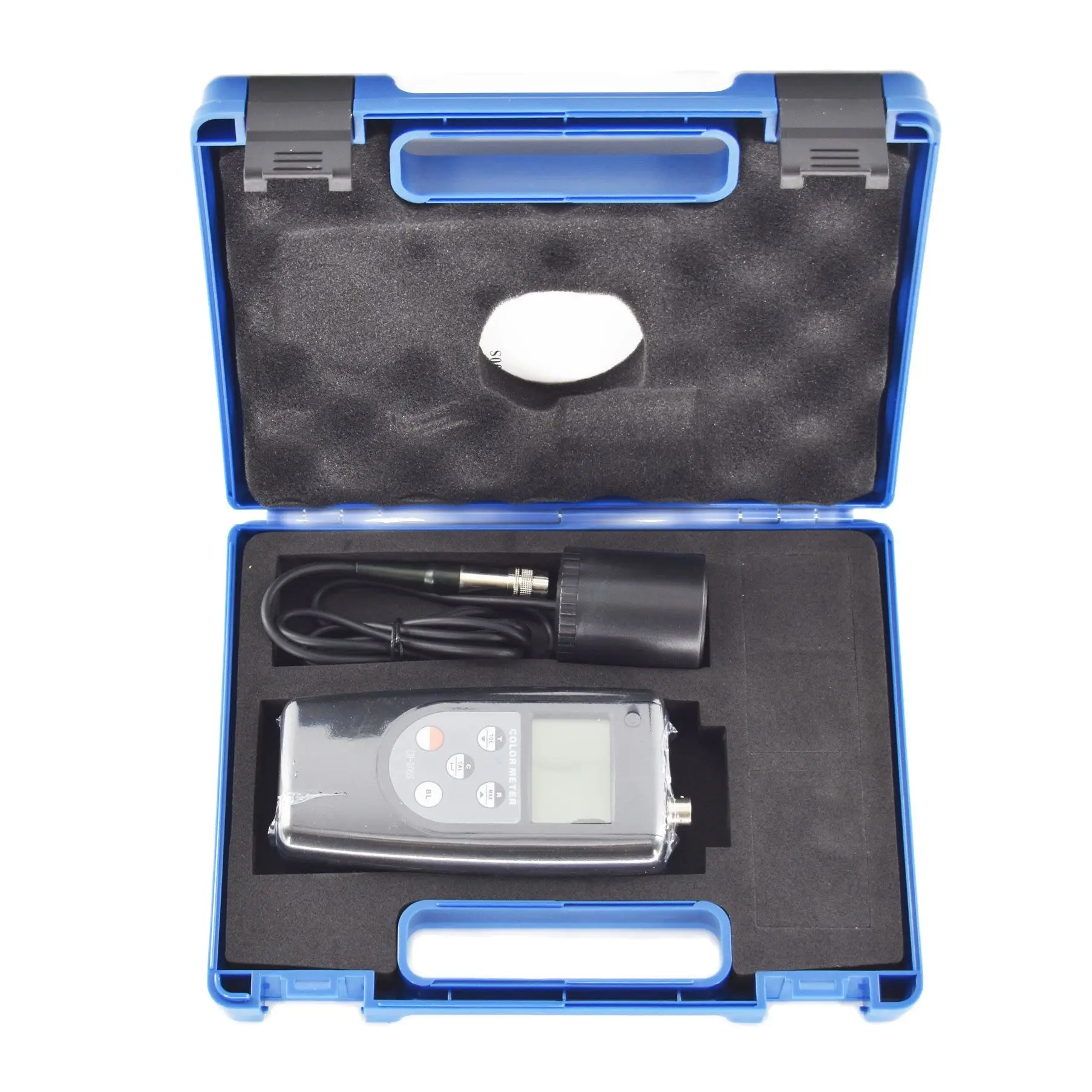Digital color meter CM-200S Color Difference Tester Colorimeters Auto memory 99 sets For textile paper painting materials 6
