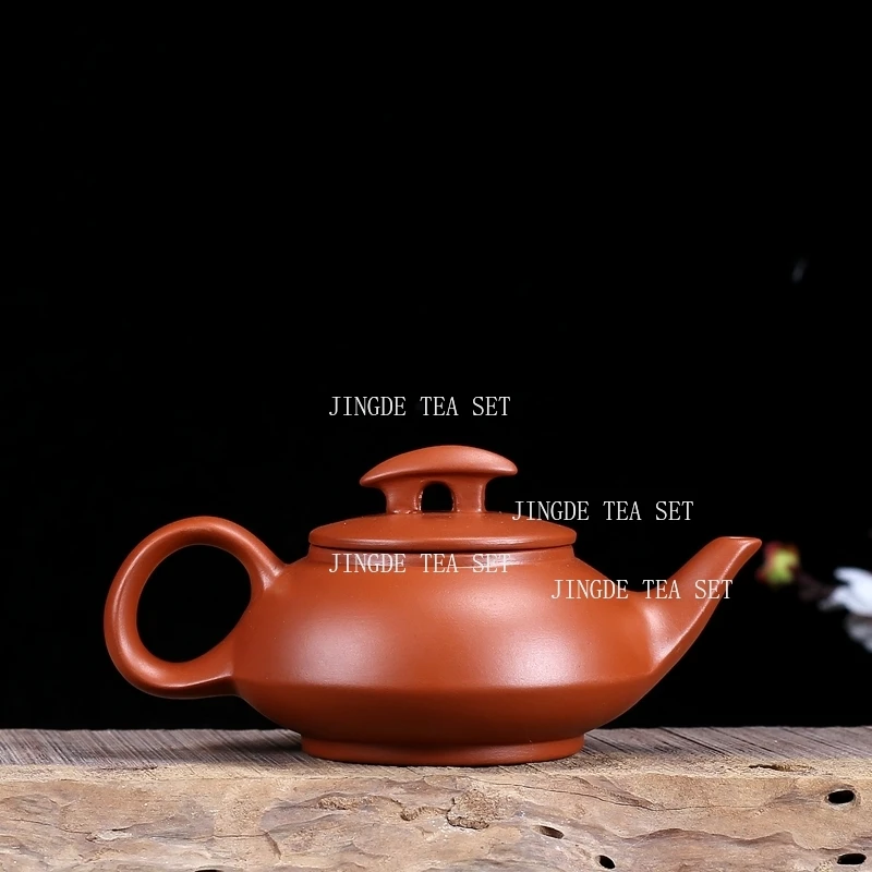 Chaozhou Handmade Purple Clay Teapot Zhu Ni Tea Maker Household Chinese Kung Fu Teapot Fisherman's Long Mouth Pot