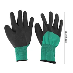 Durable Waterproof Anti - Slip Work & Gardening Gloves (1 pair)