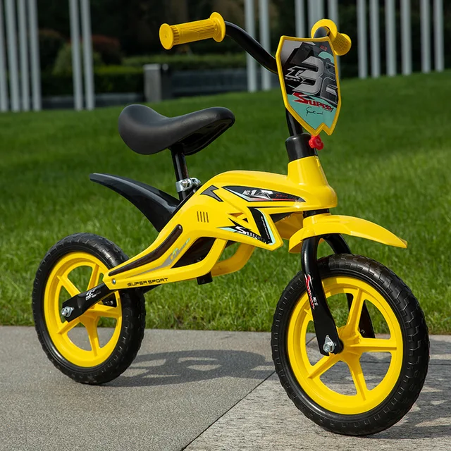DokiToy Creative Cool Children's Sliding Balance Bike 3-8 Years Old Pedalless Scooter With Light Music Balance Bike New 2022 4