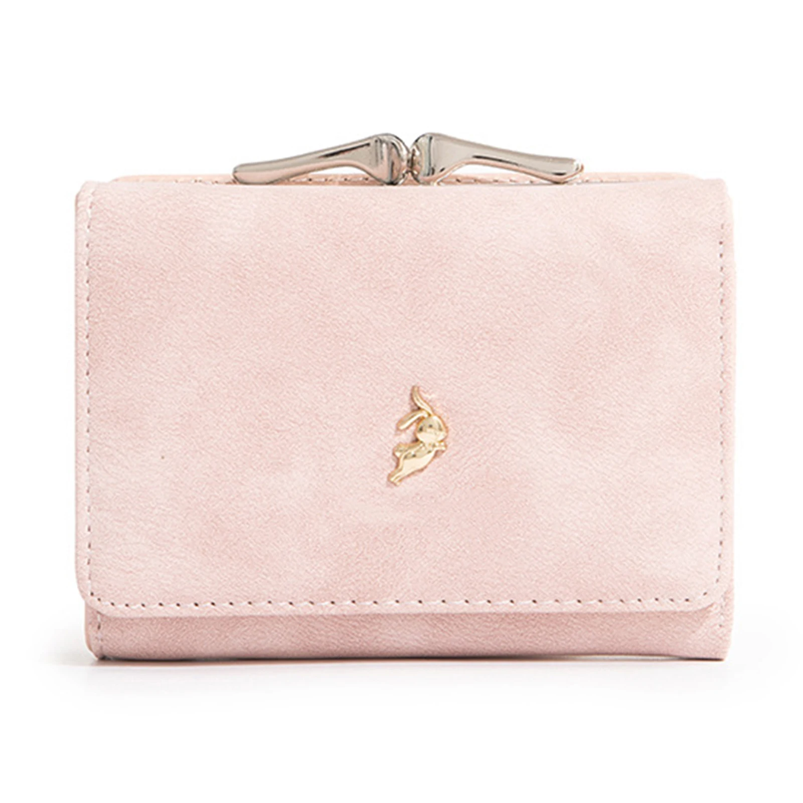 

New Pu Leather Tri-fold Wallet Simple Elegant Fashion For Business Top Quality Carteras Para Mujer Wallets For Women Card Holder
