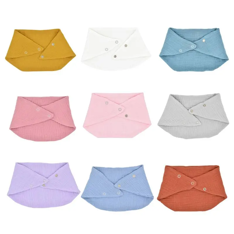 

Baby Bibs Soft and Absorbent for Boys & Girls Baby Bandana Drool Bibs 9 Colors
