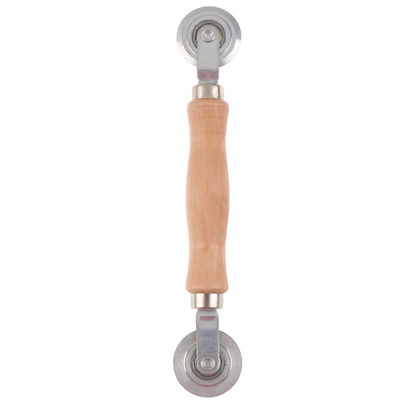 Window Screen Repair Tool Electroplating Window Screen Roller Spline Repair Roller Manual Mosquito Window Pressure Wheel Double-Head Pressure