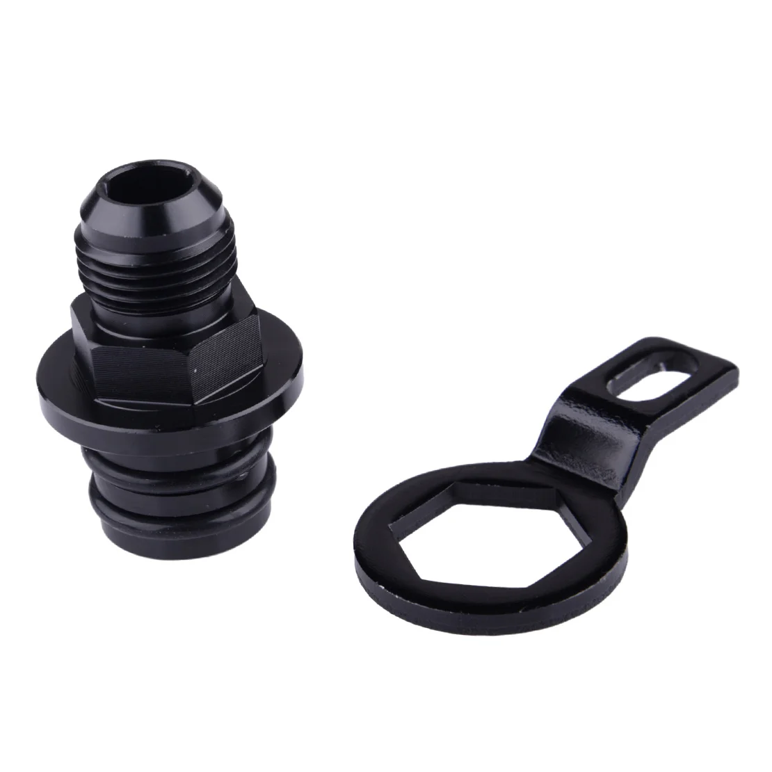 

10AN Rear Block Breather Fitting Adapter Fit For Honda Civic Acura Integra B Series B20B B20V B16A2 B17 B18C B16B B18C5 B18C1