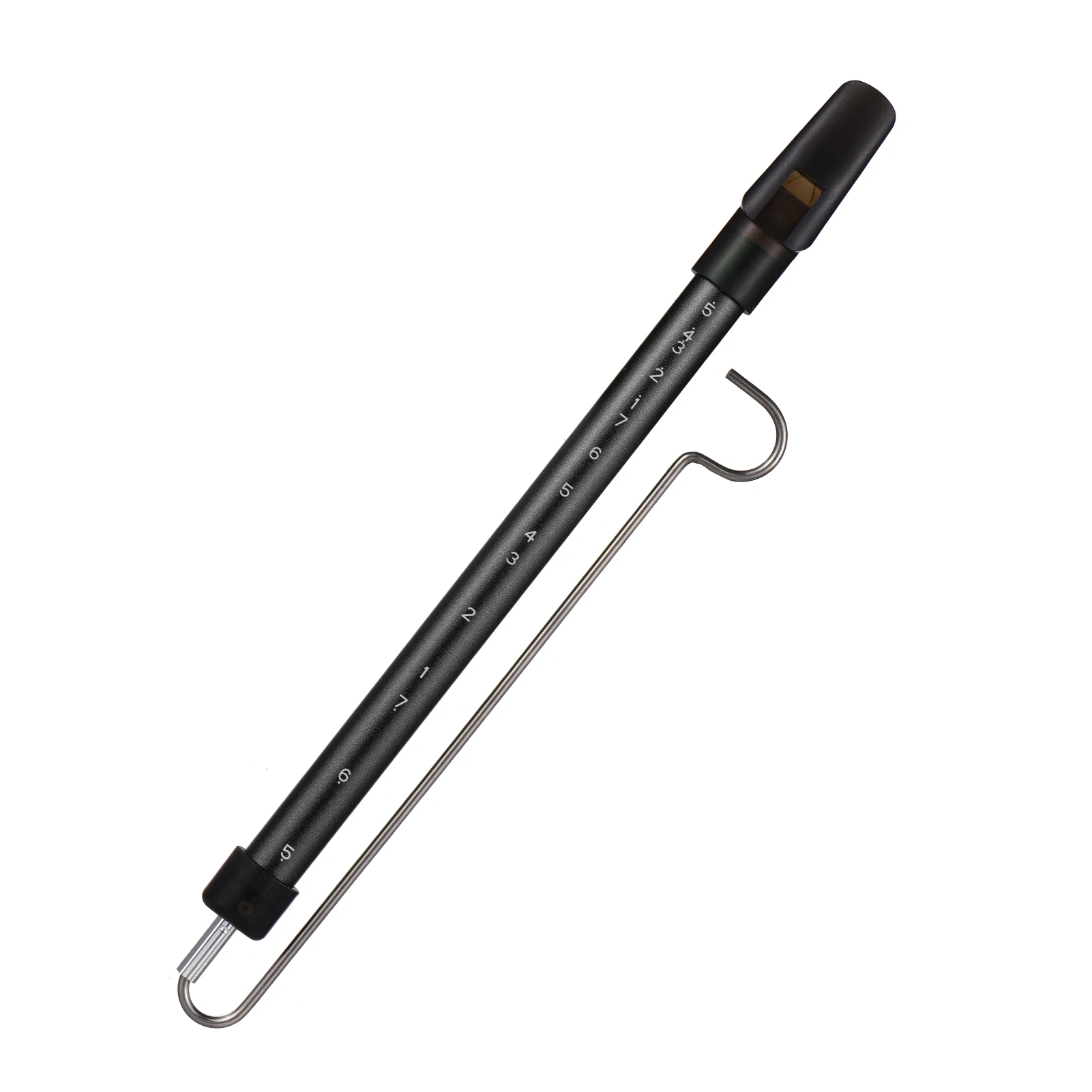 Metal Slide Whistle Scale Sliding Flute with Steel Sliding Rod Musical Instrument Toy for Children Kazoo Flute for Parent-Child