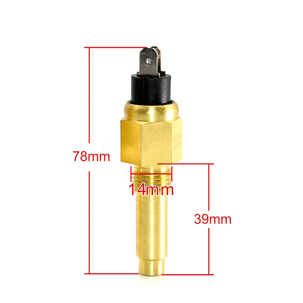 Universal Water Temperature Sensor 3/8NPT 1/2NPT 14MM 17MM 21MM for Car Auto Truck Boat temperature sensor